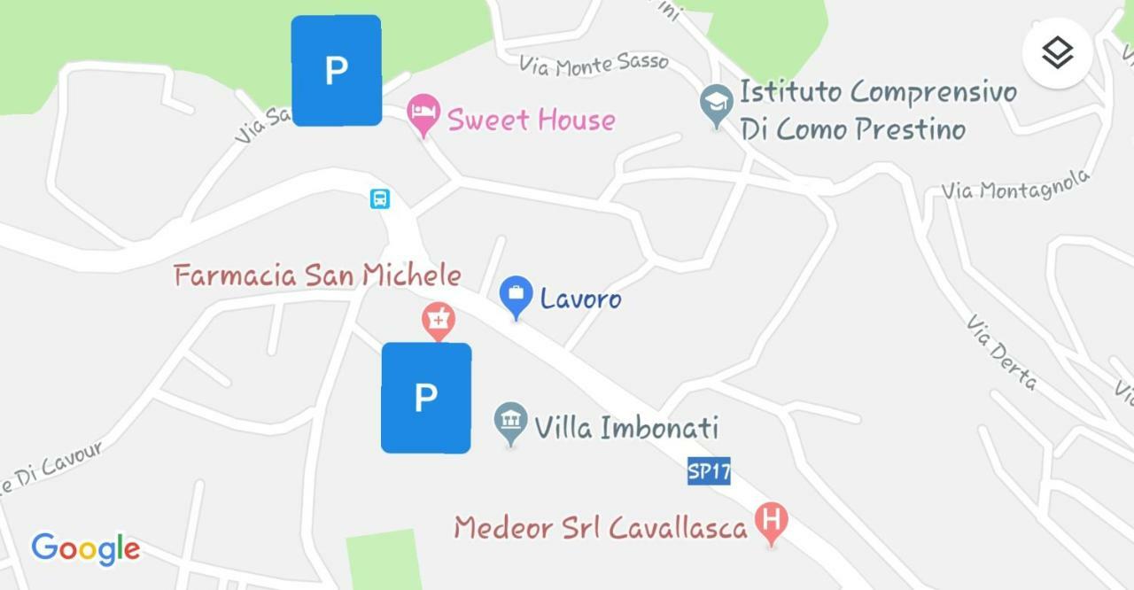 Hotel Sweet House Self Check-In 24H Cavallasca Exterior foto
